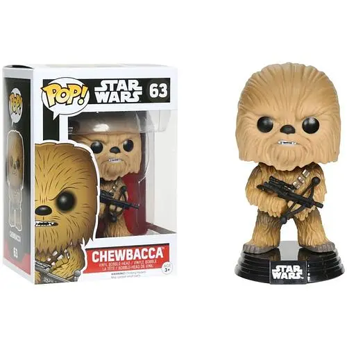 Фігурка Funko Pop Chewbacca Чубакка Star Wars Зоряні війни 10см SW CG 63 - фото 1