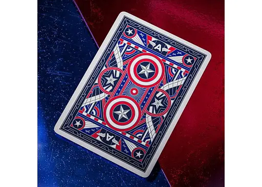Карти гральні United States Playing Card Company Theory11 Captain America - фото 3