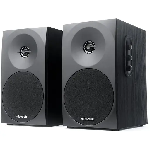 Microlab Акустическая система B-70 2.0, 20W, mini-jack, черный