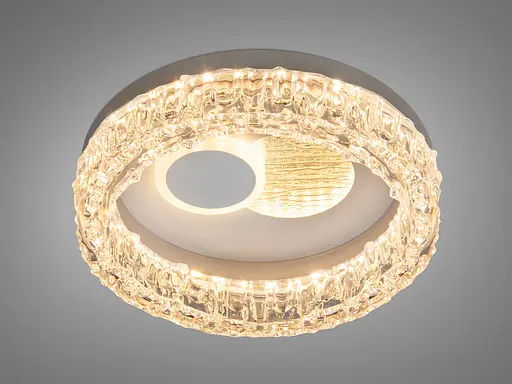 LED Світильник-таблетка Romin шампань 34 Вт до 6 м² - фото 3