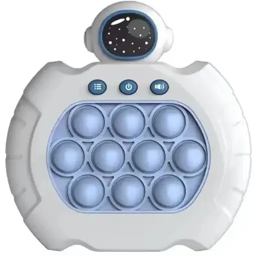 Електронна приставка Pop It консоль Quick Push Puzzle Game Fast антистрес іграшка астронавт - фото 1