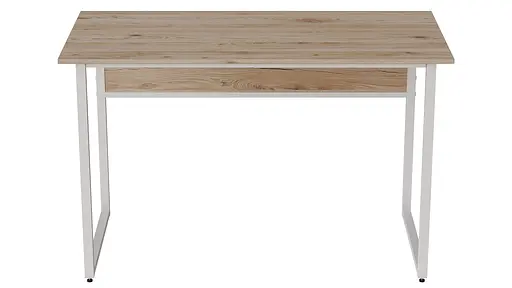 Компьютерный стол Ferrum-decor Коди 75x100x70 белый ДСП Дуб Артизан 16мм (FRD-101214) - фото 3