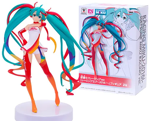 Фігурка Banpresto Хацуне Міку Hatsune Miku GOOD SMILE Racing 2016 18 см BP HM GSR2016