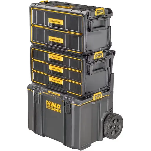  Ящик DeWalt Toughsystem 2.0 модуль на 3 ящики 555х355х305 мм (DWST08330-1) - фото 7