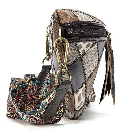 Жіноча шкіряна сумка Vintage 23х15х7 см sum0012854 - фото 4