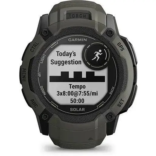 Смарт-годинник Garmin Instinct 2X Solar Moss (010-02805-15/05) - фото 6