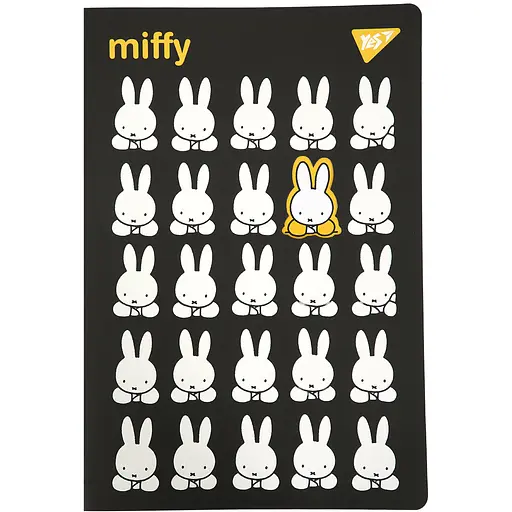 Зошит А4 Yes Miffy з висічкою 40 аркушів у лінію (682016)