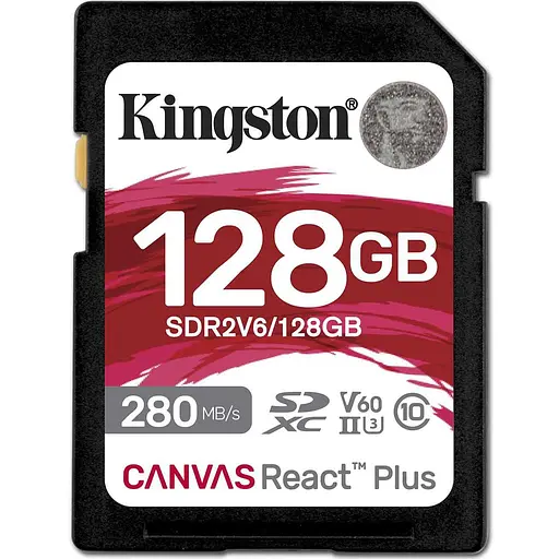 Карта пам'яті Kingston SD 128GB C10 (SDR2V6/128GB) - фото 1