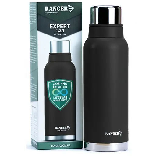 Термос Ranger Expert 1,2 L Black RA9944 - фото 2
