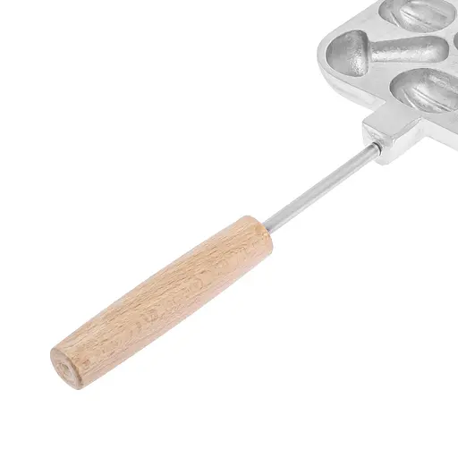 Форма алюмінієва для випікання цільного печива горішниця "Горішки та грибочки", Ласунка Золотистий 86564 - фото 6