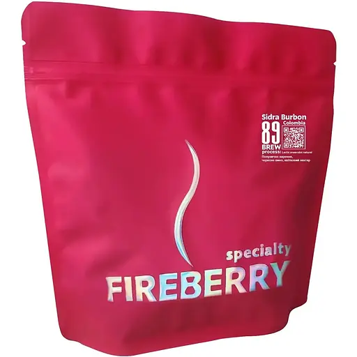 Кофе в зернах Fireberry Colombia Sidra Burbon 250 г - фото 1