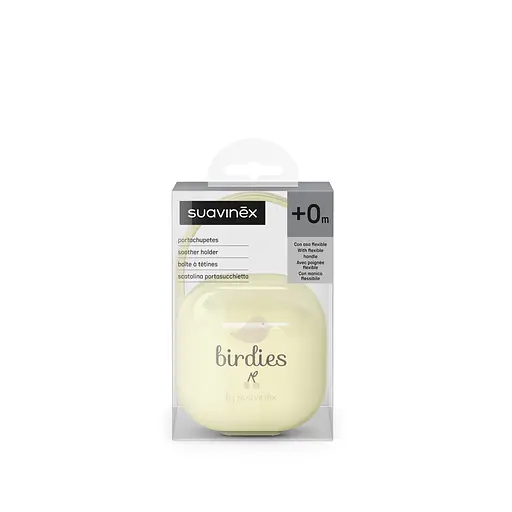 Футляр для пустушки Suavinex Birdies світло-жовтий (309133) - фото 3