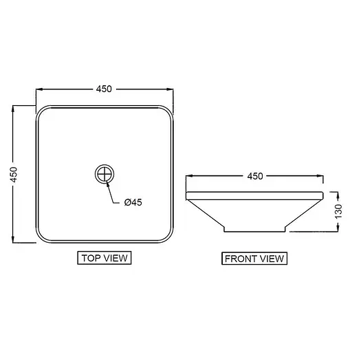 Умивальник Jaquar Laguna 45 см LAS-WHT-91903, Білий - фото 2