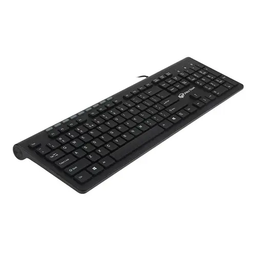Клавиатура MeeTion Wired Standard Multimedia Ultrathin Keyboard K842M RU/EN раскладки - фото 5