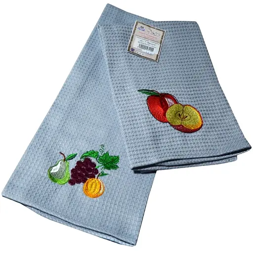 Набір рушників Ярослав Сувенірні №7 Фрукти 45х75 см 2 шт. (57115) - фото 1