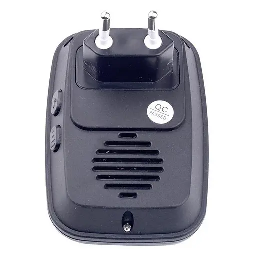 Бездротовий дзвінок дверний в квартиру Cacazi A10, до 300 метрів, чорний (100112) - фото 4