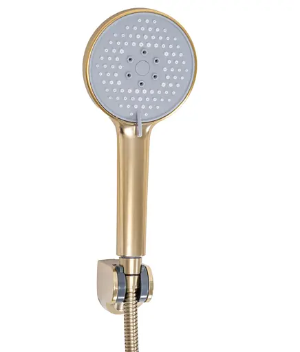 Смеситель для ванны Rea Verso настенный с изливом brushed gold REA-B6565 Золотой - фото 3