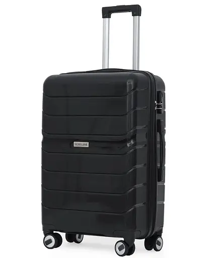 Чемодан Semi Line 26" (M) Black (T5618-2) (DAS302318) - фото 1