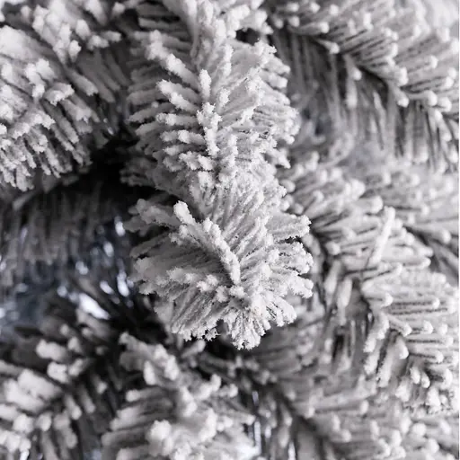 Штучна новорічна декоративна ялинка «Снігова королева» засніжена 90 см Lugi SOK-M-05-3 - фото 3