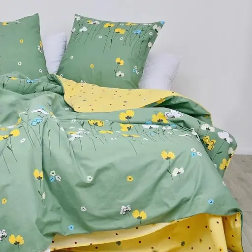 Комплект постільної білизни Viluta сімейний ранфорс 21142 100% бавовна - фото 2