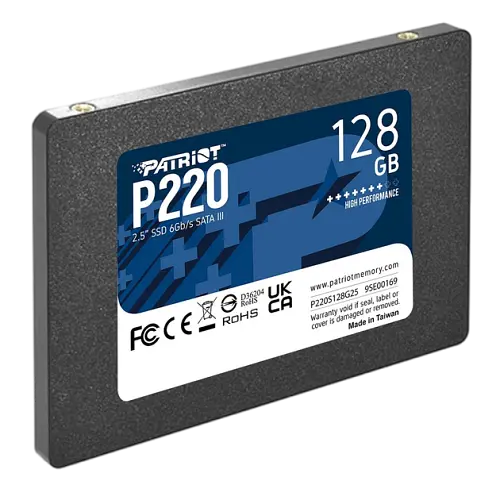 SSD 2.5" накопичувач Patriot P220 128GB (P220S128G25)