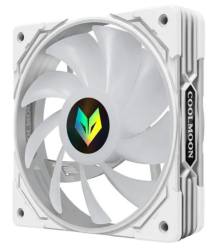 Кулер для процессора Coolmoon Aosor AS400 WHITE (AS400 WHITE) - фото 12