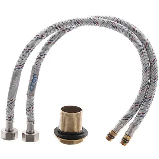 Смеситель для умывальника Cron Hansberg 001 CR0799 Хром - фото 3