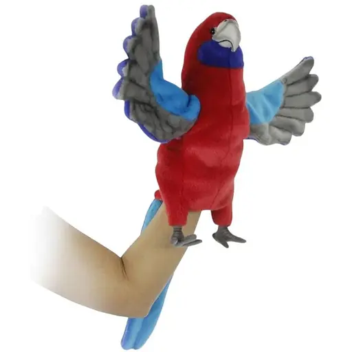 Мягкая игрушка Hansa попугай Багряная розела Puppet 50 см (7350)