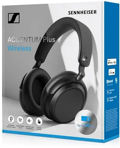 Наушники Sennheiser ACCENTUM Plus Wireless Black (700176) - фото 6