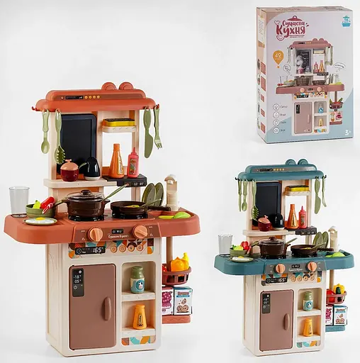Кухня 92015 TK Group, 42 элемента, свет, звук, пар, вода, в коробке (6945717435971) МИКС - фото 1
