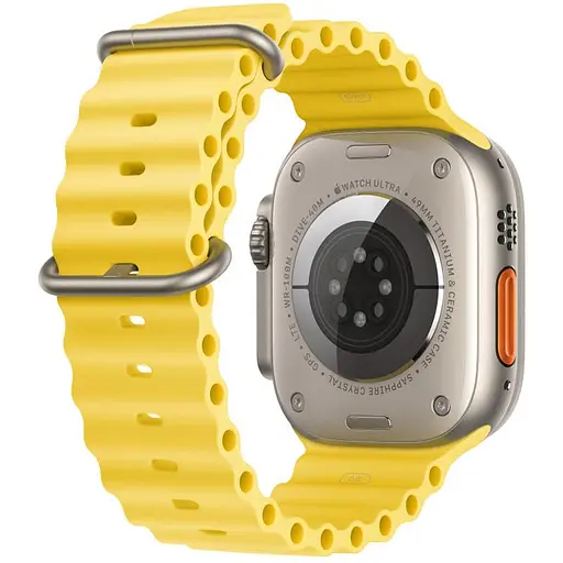 Ремешок Ocean Band для Apple Watch 38/40/41/42mm(ser.10) Желтый / Yellow - фото 2