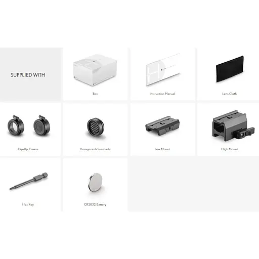 Приціл коліматорний Hawke Frontier RD 1x22 2 MOA Weaver - фото 6