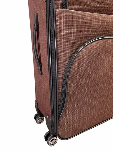 Валіза тканинна (Impertex)Велика(L) Водонепроникна на 4 Подвійних Колесах 120 л Розширенням TK005-L - фото 3