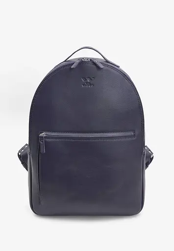 Кожаный рюкзак Groove L синий - фото 1