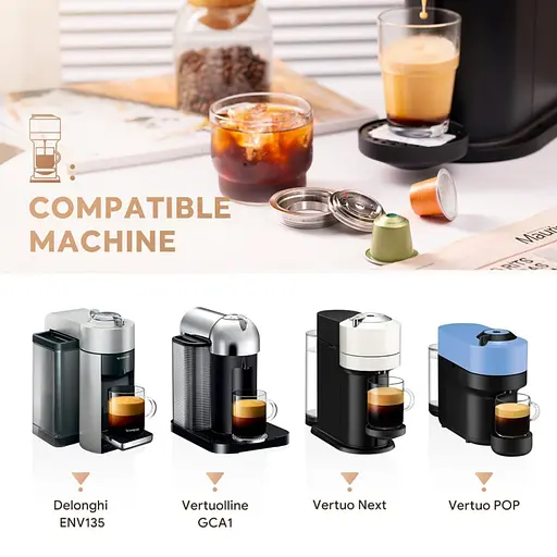 Адаптер капсул Nespresso для кавоварки Vertuo Next, Vertuo POP, VertuoLine, Vertuoline Plus, iCafilas - фото 7