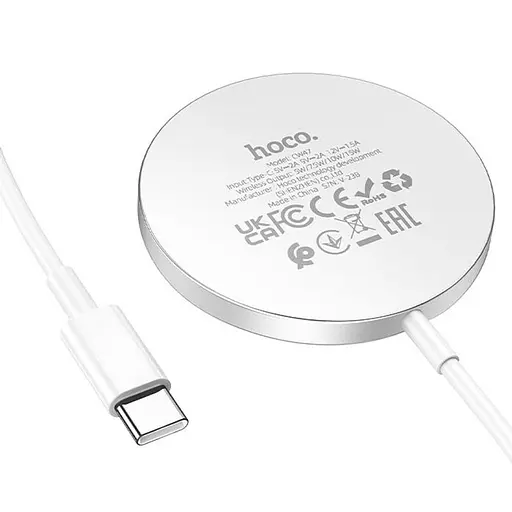 БЗП Hoco CW47 Original series 15W Silver - фото 4