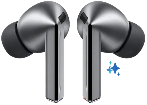 Гарнитура Samsung Galaxy Buds3 Pro (SM-R630NZAASEK) Silver - фото 8