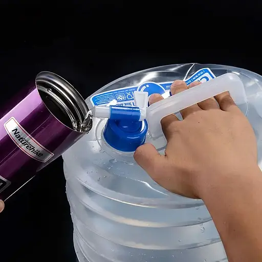 Канистра для воды Naturehike NH14S002-T 15 л (1047-6927595721834) - фото 2