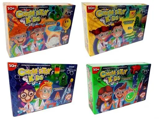 Набір для дослідів Chemistry Kids, російською/українською, Danko Toys - фото 5