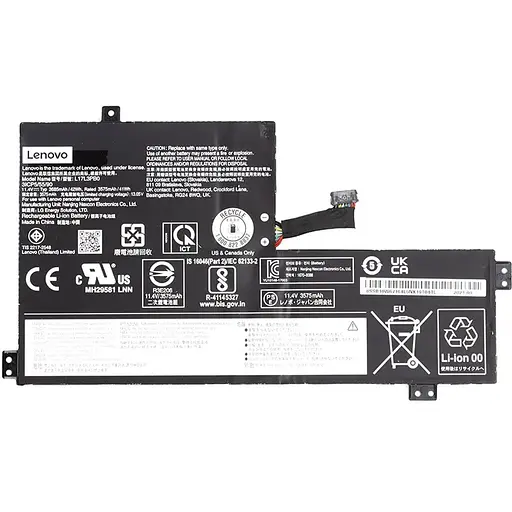 Акумулятор для ноутбуків LENOVO 100e Chromebook (L17M3PB0) 11.4V 3685mAh (original)