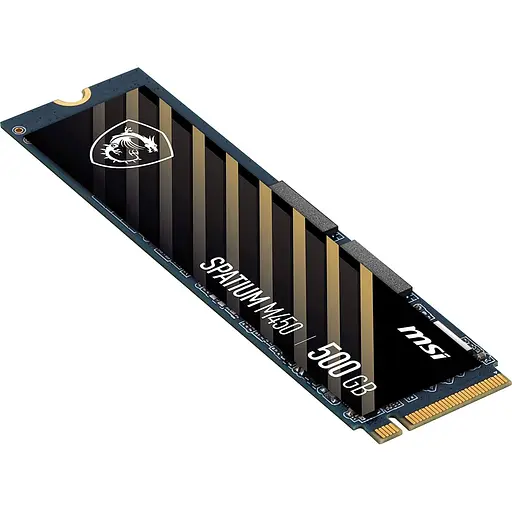 Накопитель SSD MSI m.2 NVMe 500GB Spatium M450 PCIe 4.0 480 512 (S78-440K220-P83) - фото 3