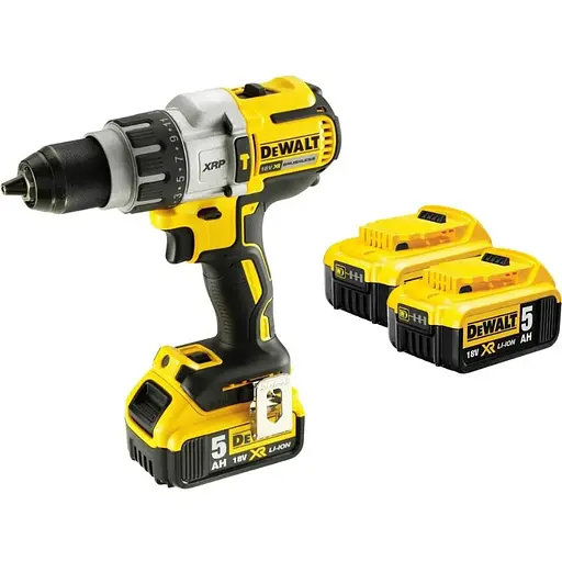 Дрель-шуруповерт аккумуляторный DeWalt с АКБ и ЗУ DCD996P3 - фото 1