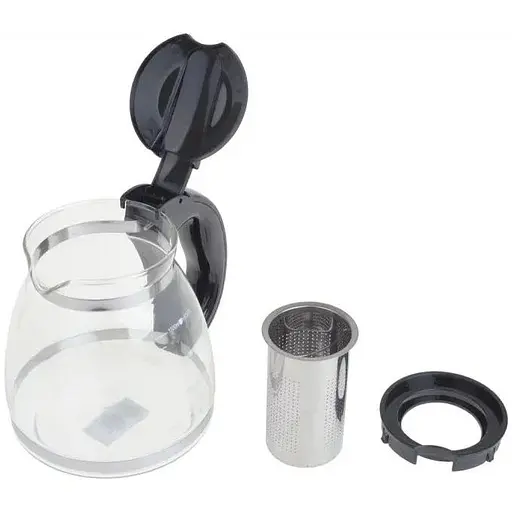 Заварник скляний із сіткою NG16KET/1500ml - фото 4