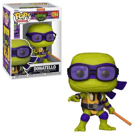 Коллекционная фигурка Funko Pop Фанко Поп Черепашек-ниндзя TMNT Донателло Donatello 10см FP TMNT D 1394 - фото 1