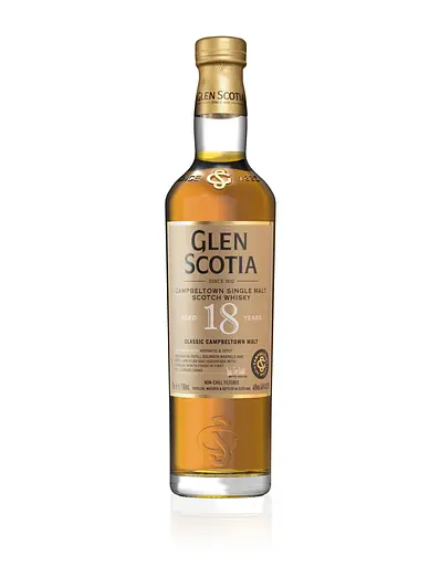 Віскі Glen Scotia 18 yo Campbeltown Single Malt Scotch Whisky 46% 0.7 л у подарунковій упаковці - фото 2