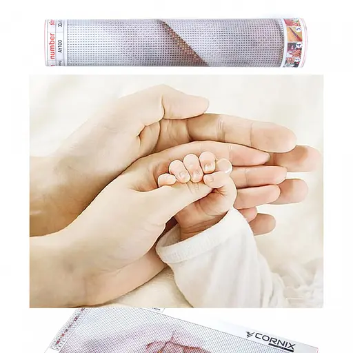 Набір алмазної мозаїки (вишивки) Cornix Art 40 x 30 см AY100 - фото 1