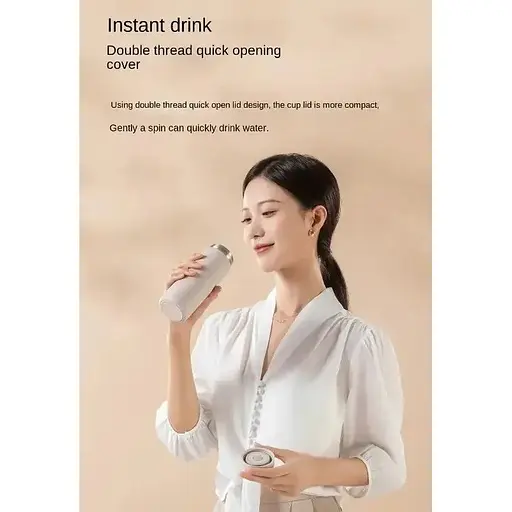 Термос Mijia 350 мл MJKDB01PL BHR6786CN зеленый - фото 2