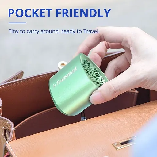 Портативна акустика Tronsmart Nimo Mini Speaker Green - фото 10