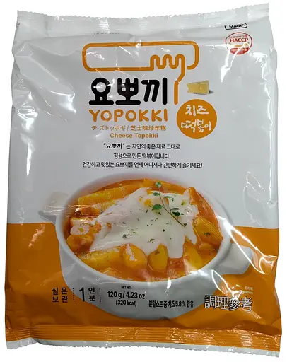Токпоккі Yopokki Tteokbokki Cheese Сир 120 г