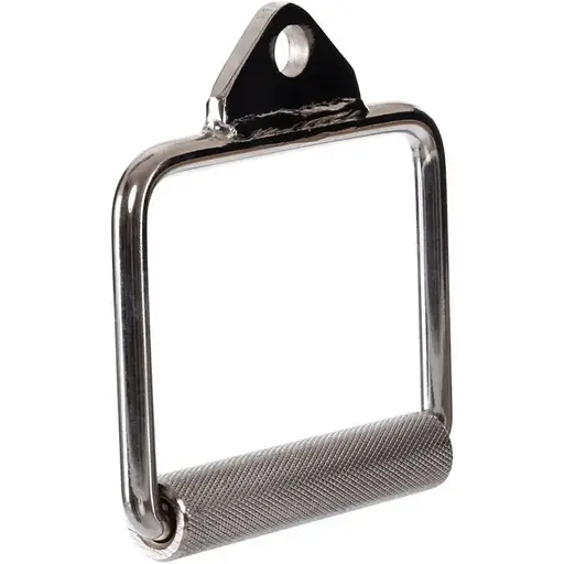 Ручка для тяги York Fitness одинарна на дельту/біцепс, хром - фото 3